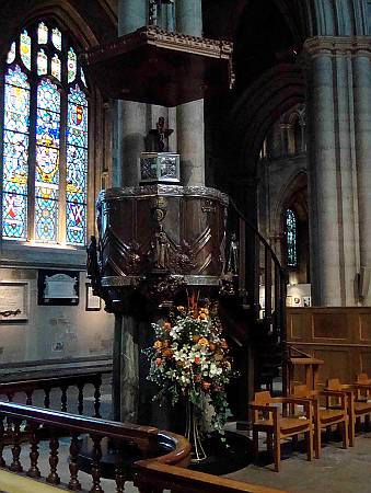 Ripon Cathedral - The Pulpit